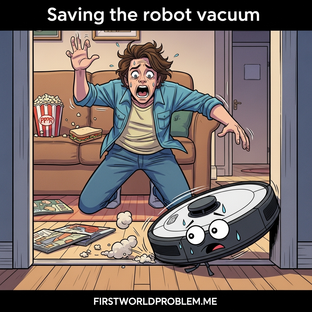 Saving the robot vacuum